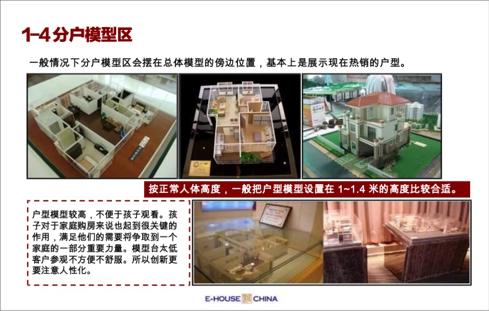 售楼处平面布局、功能说明、包装及样板间装修建议培训课件