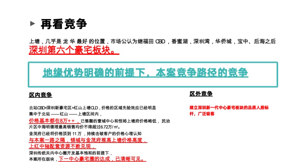 卓越·柏奕府推广策略提报 #品牌# #年度方案# #深圳# #改善#