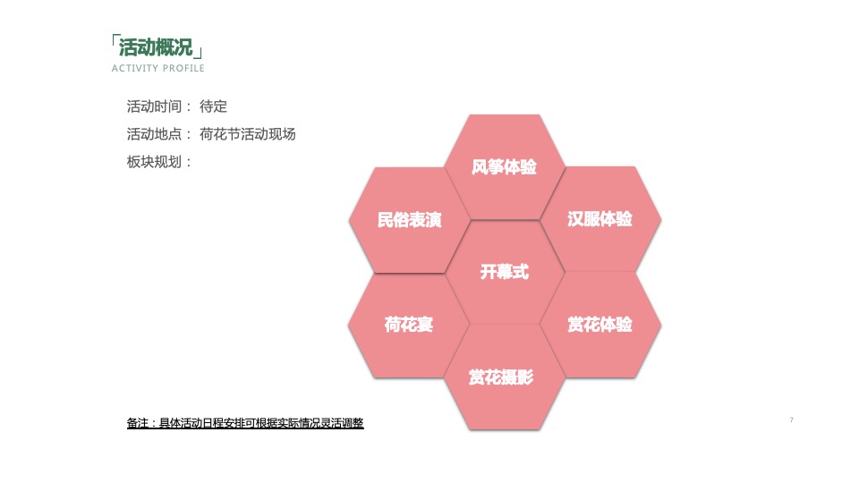 城市旅游节暨首届荷花节活动策划方案