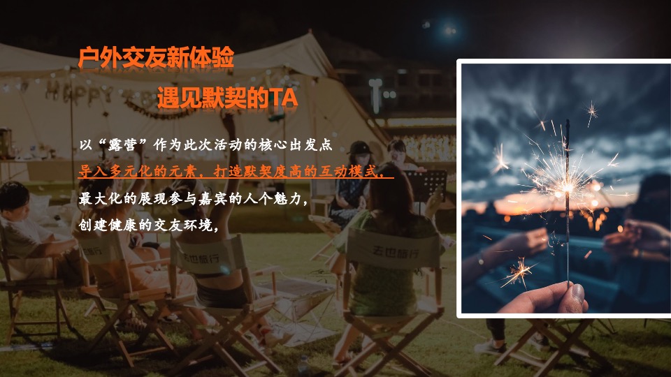 企业七夕星空露营交友联谊（仲夏涟漪 青春有约主题）活动策划方案