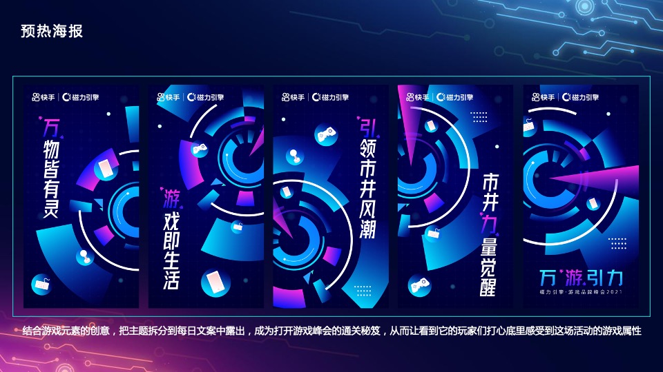 游戏品牌峰会（万游引力主题）活动策划方案