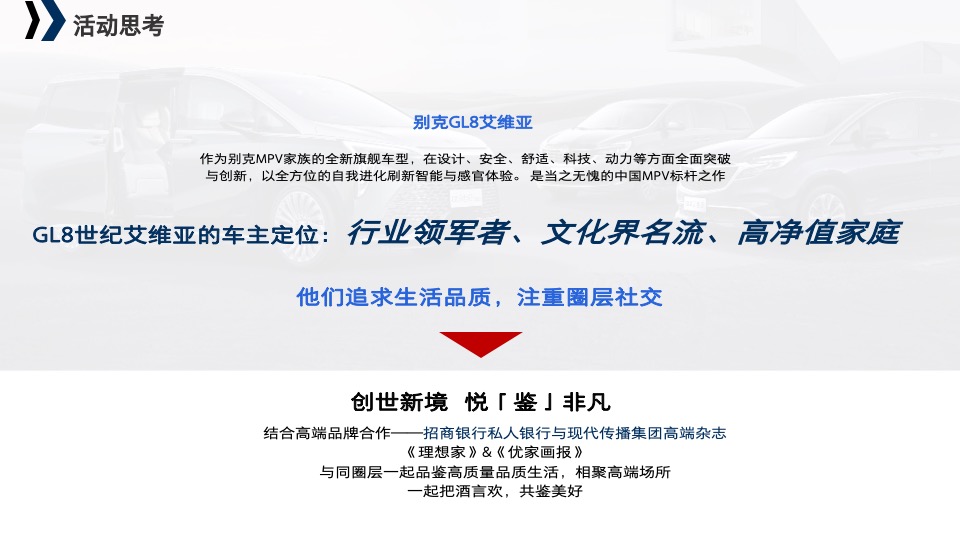 汽车品牌新车上市品鉴会（创世新境·悦「鉴」非凡主题）活动策划方案