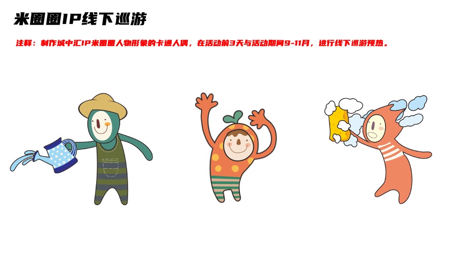 商业广场9-11月月度系列（米圈圈的秘境花园主题）活动策划方案