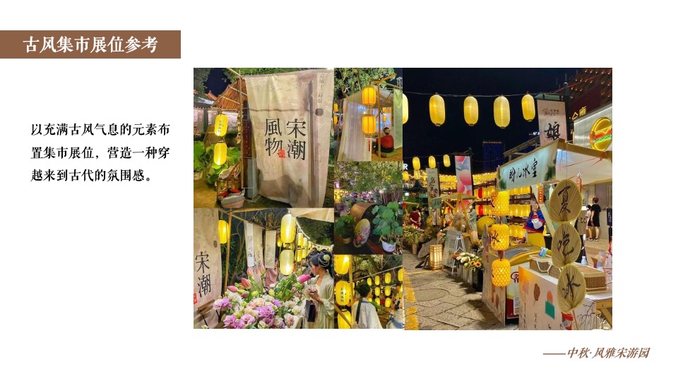 地产项目中秋节古风集市游园（中秋·风雅宋游园主题）活动策划方案