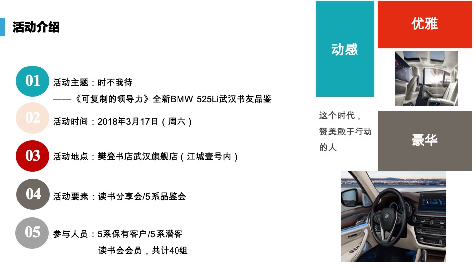 全新BMW 5系读书会活动报告