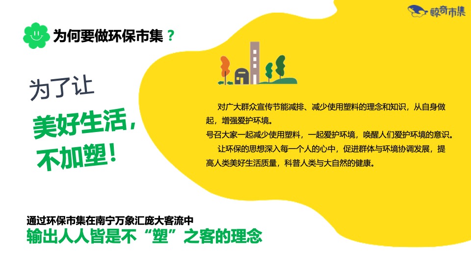 商业广场环保市集系列（环保妙想研究所主题）活动策划方案