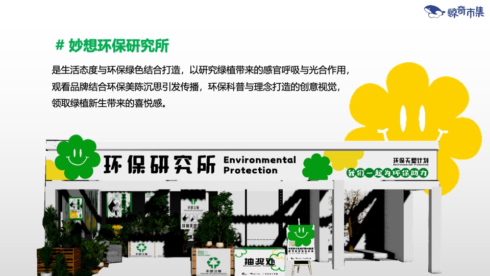 商业广场环保市集系列（环保妙想研究所主题）活动策划方案