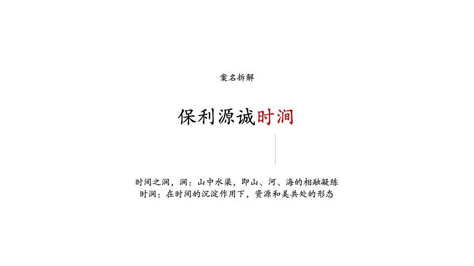 保利源诚时涧项目形象定位暨推广策划案