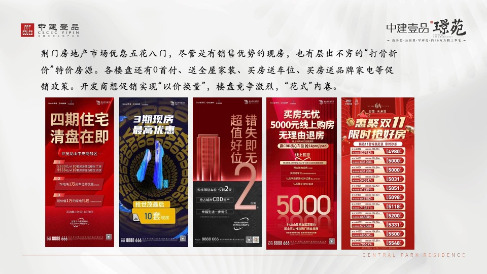 中建壹品·璟苑年度推广策划案 #二期# #车位# #商铺#