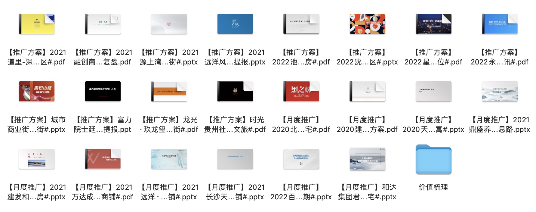 商铺推广资料合集