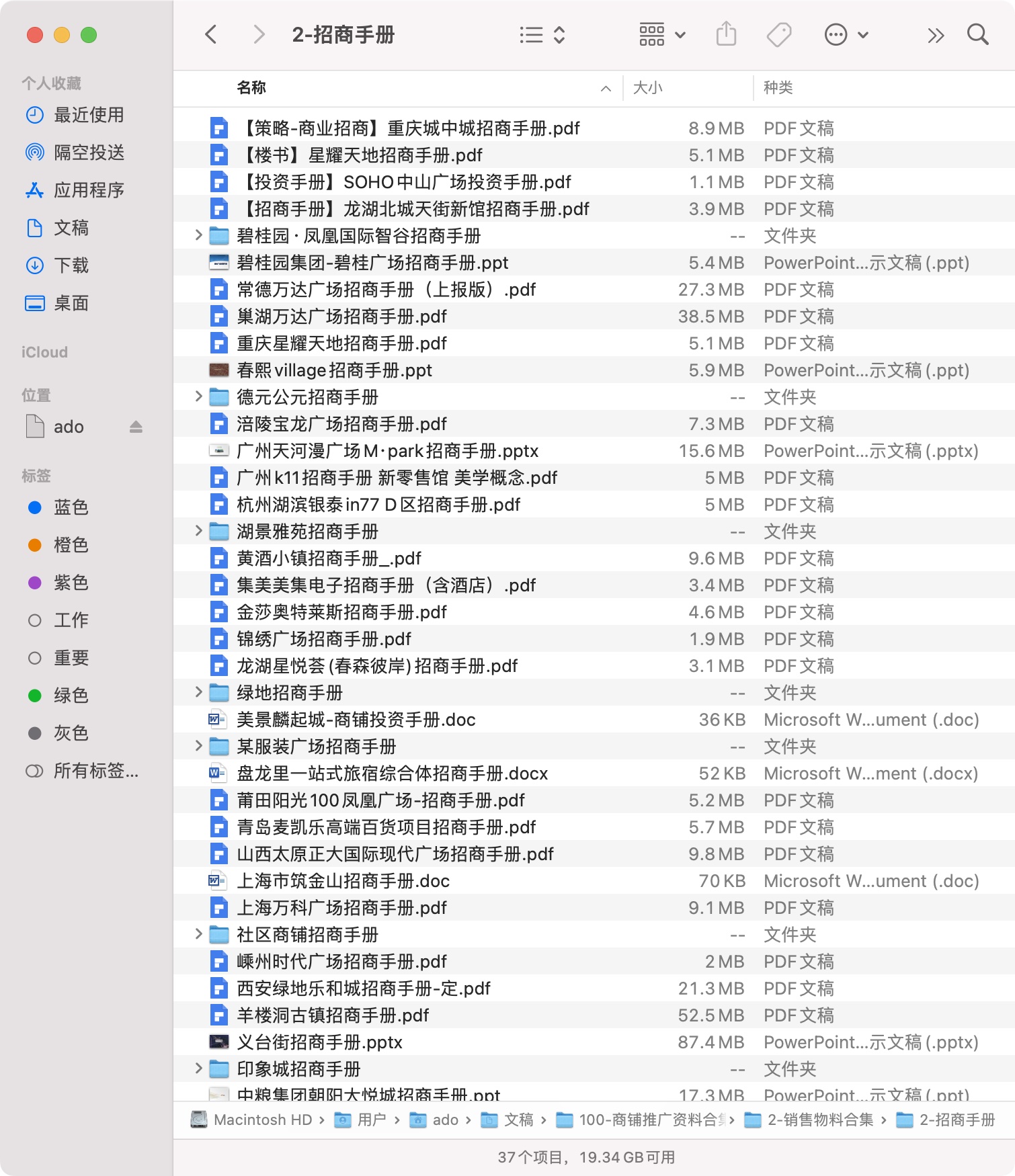 商铺推广资料合集
