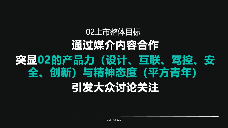 汽车 LYNK & CO 平方“青年传播”方案