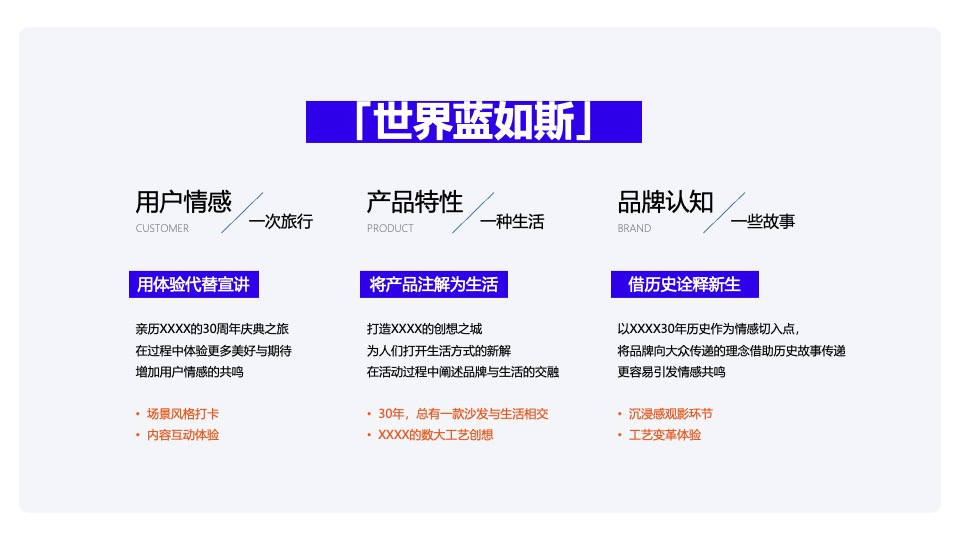 企业30周年庆典暨新品发布会（世界蓝如斯主题）活动策划方案