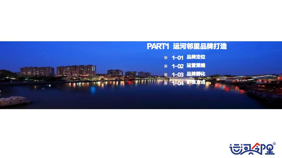 运河邻里中心定位暨品牌规划策划案 #社区商铺#