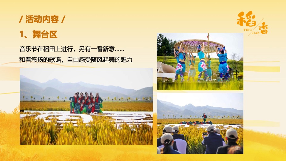 乡村稻田音乐节暨美食嘉年华（听见·稻香主题）活动策划方案