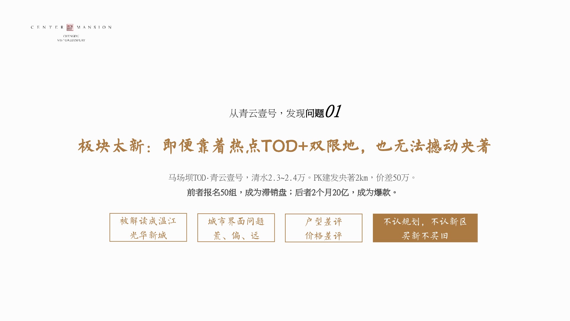 成都香港置地·光华翠推广提报 #小高层# #商墅# #故事线#