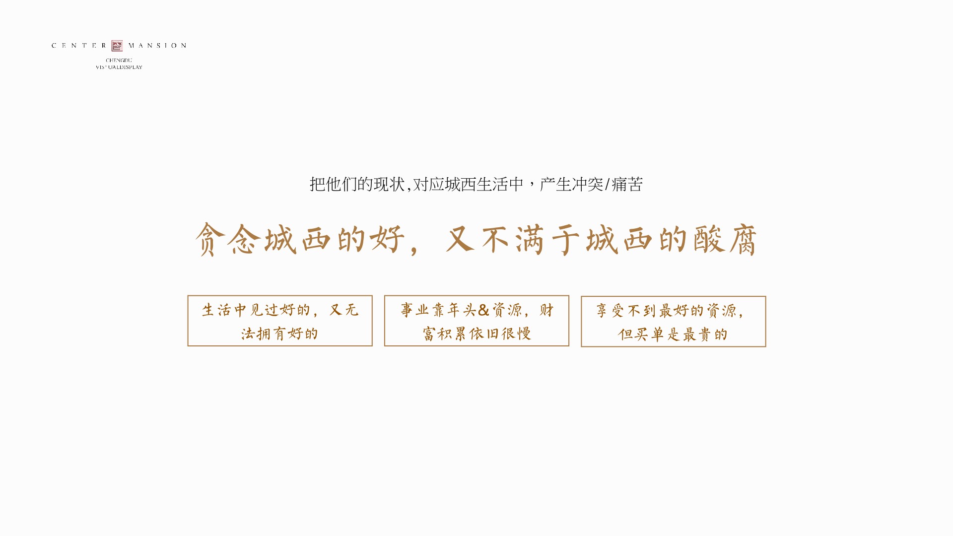 成都香港置地·光华翠推广提报 #小高层# #商墅# #故事线#