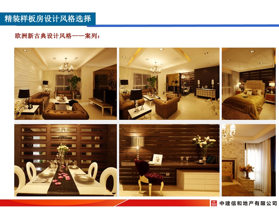 中建精装修样板间设计风格及细节打造