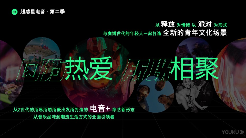 优酷S+综艺《超感星电音2》招商通案