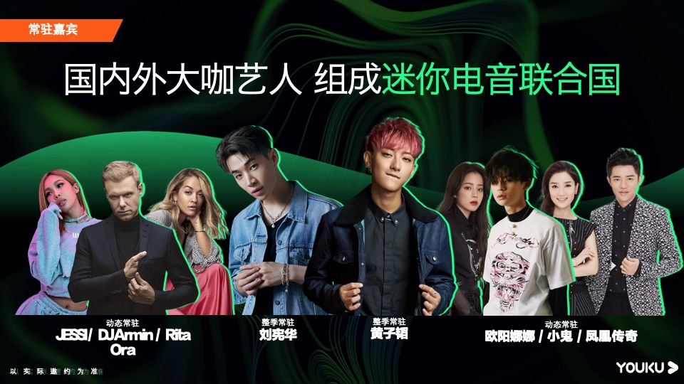 优酷S+综艺《超感星电音2》招商通案