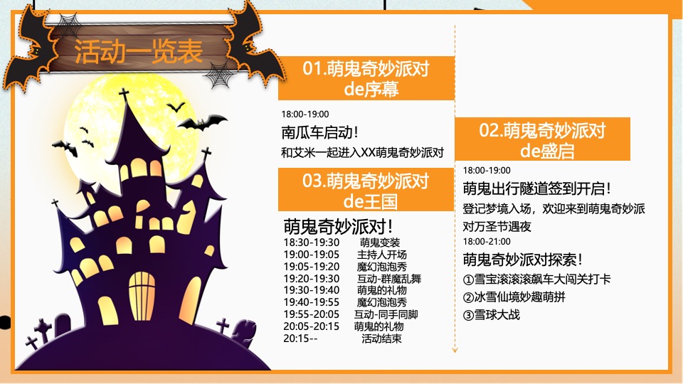 商场地产万圣节奇妙派对（奇妙派对·萌鬼出行主题）活动策划方案