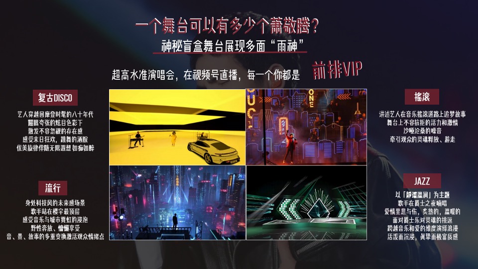 萧敬腾微信视频号演唱会商务方案