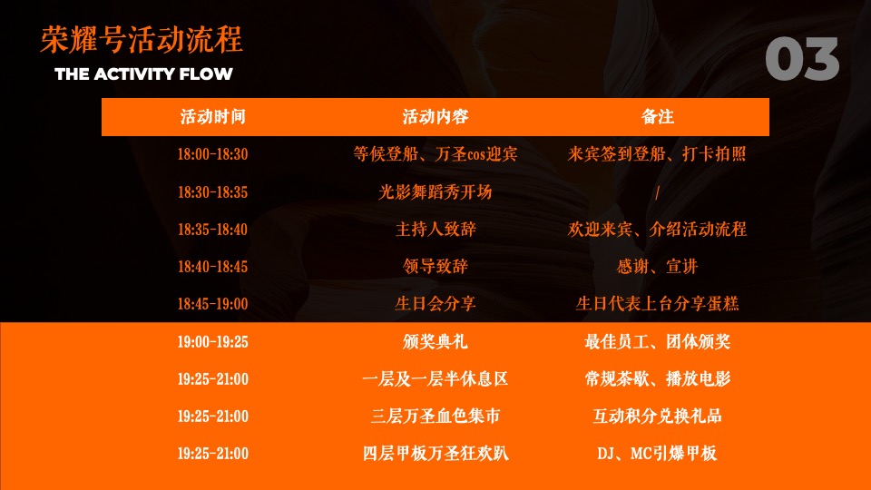 企业万圣节嘉年华系列（芯动出场 万趣不凡主题）活动策划方案