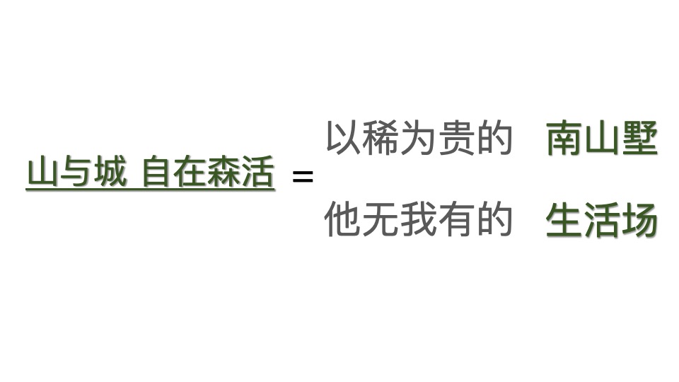 山与城11月推广策划案 #别墅# #价值点# #双11#