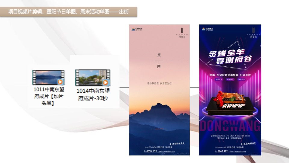 中南·东望府11月推广策划案#双11# #媒体行# #家电竞拍# #河景#