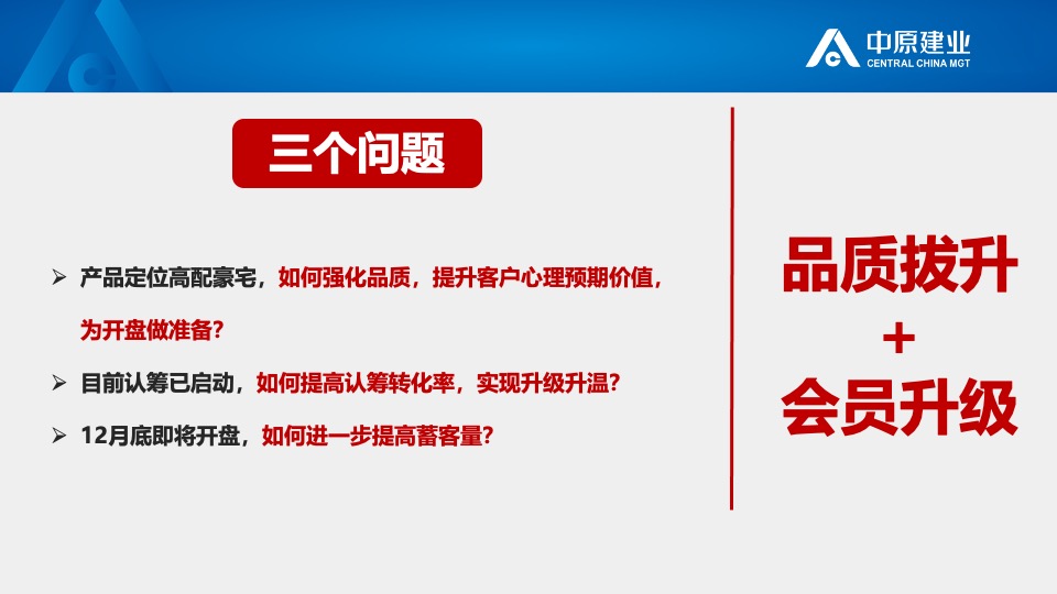 建业大都会11月推广策划案#新品入市# #开盘前策略#