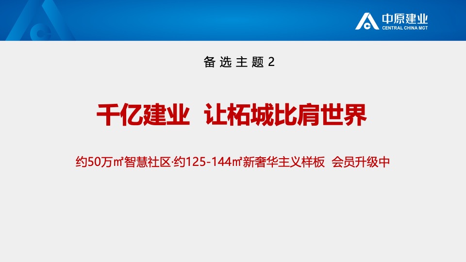 建业大都会11月推广策划案#新品入市# #开盘前策略#