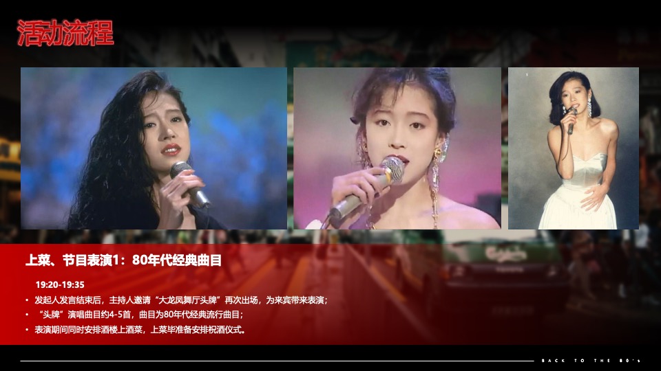 企业80年代怀旧主题年会（难忘今宵主题）活动策划方案