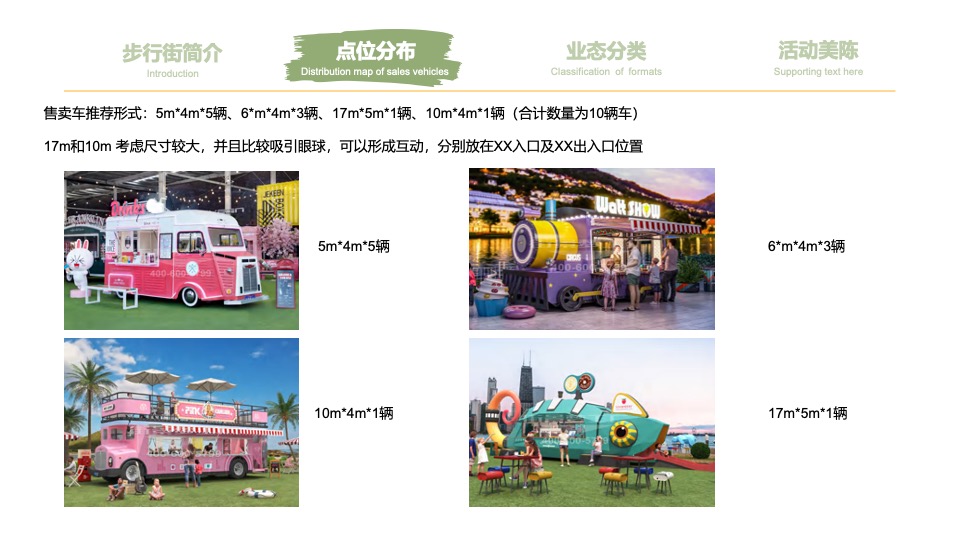 商业广场文创市集业态分类及搭建布置方案