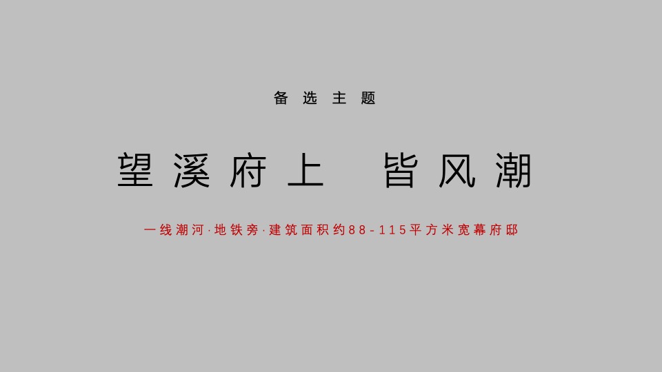 星联·望溪府11月推广策划案#取证# #认筹# #双11#