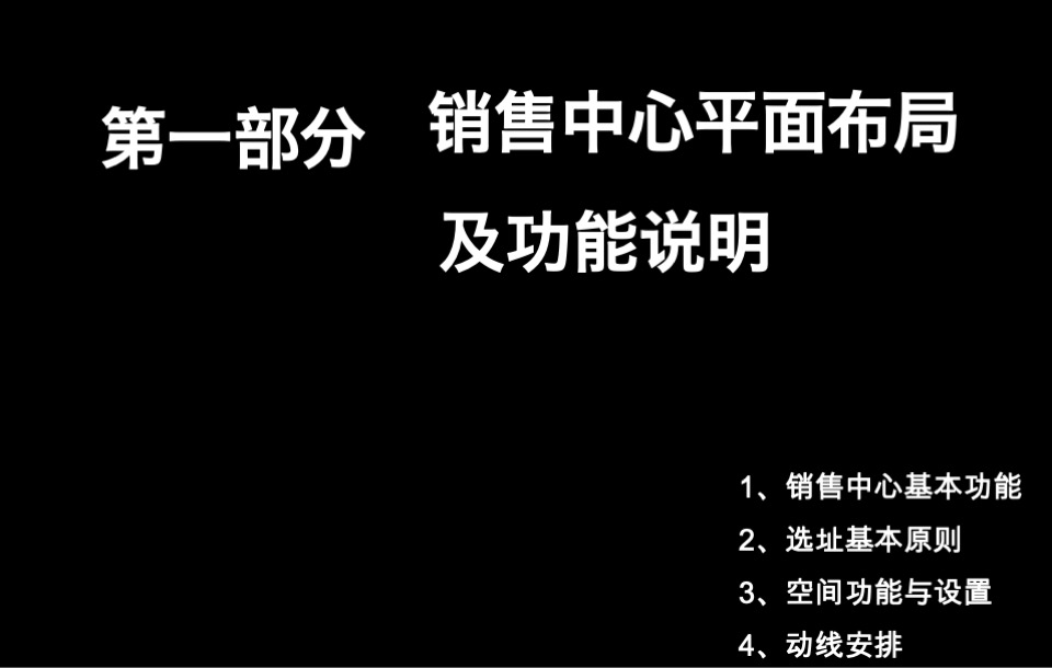 售楼处平面布局、功能说明、包装及样板间装修建议方案