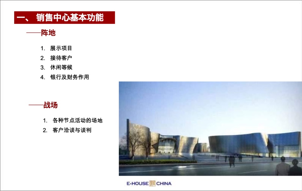 售楼处平面布局、功能说明、包装及样板间装修建议方案