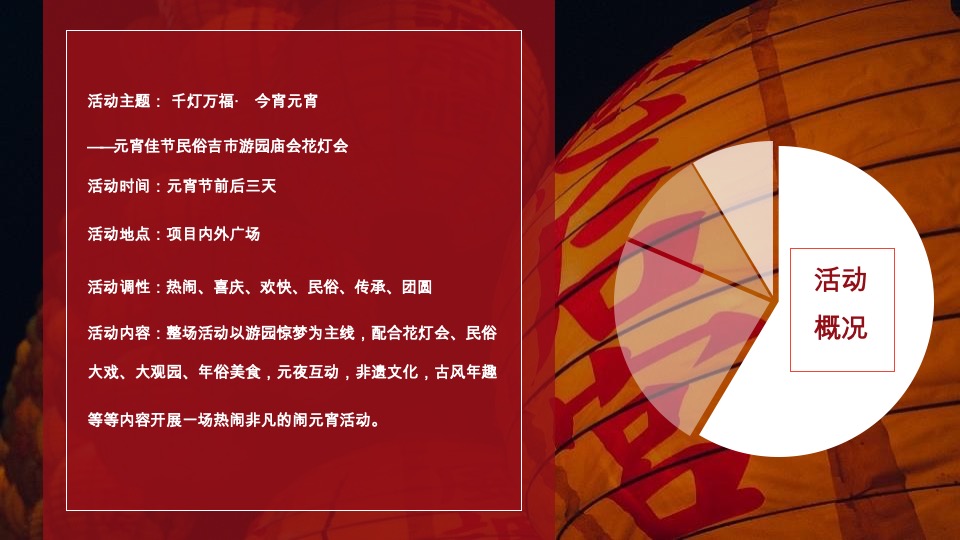 地产项目新春元宵花灯游园庙会活动策划案