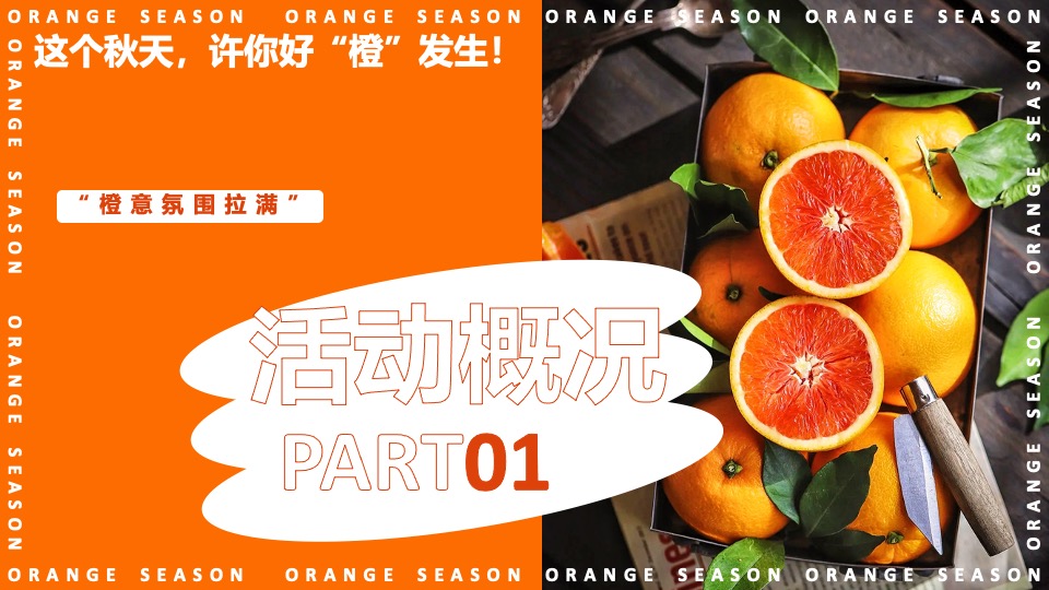 地产项目#橙心橙意·金秋答谢#主题活动策划案