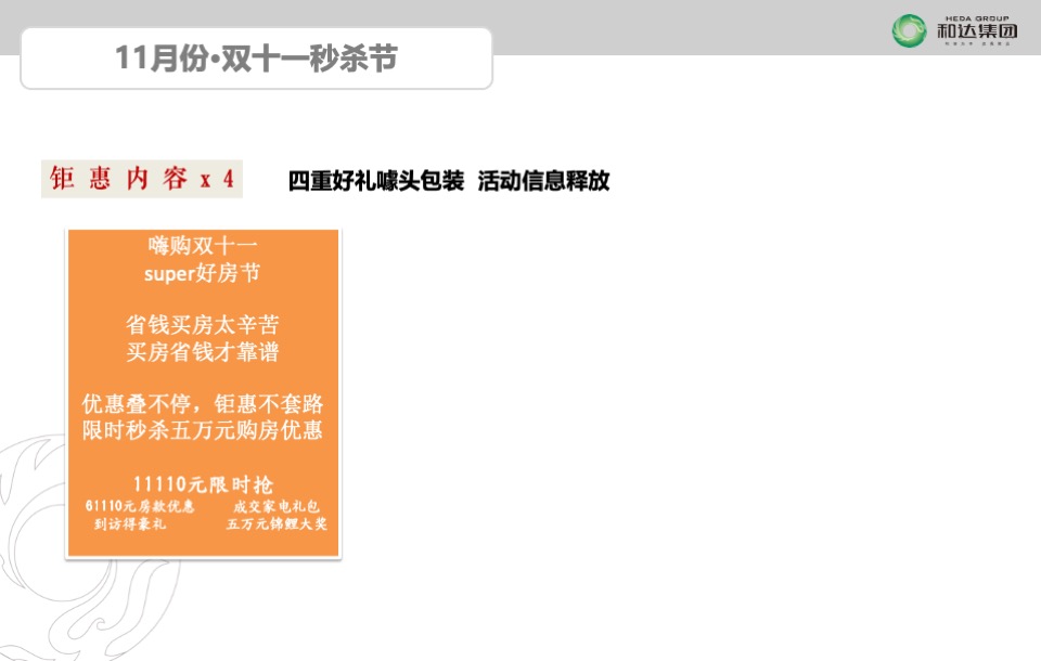 和达集团君玥项目11月推广策划案#商铺##住宅#