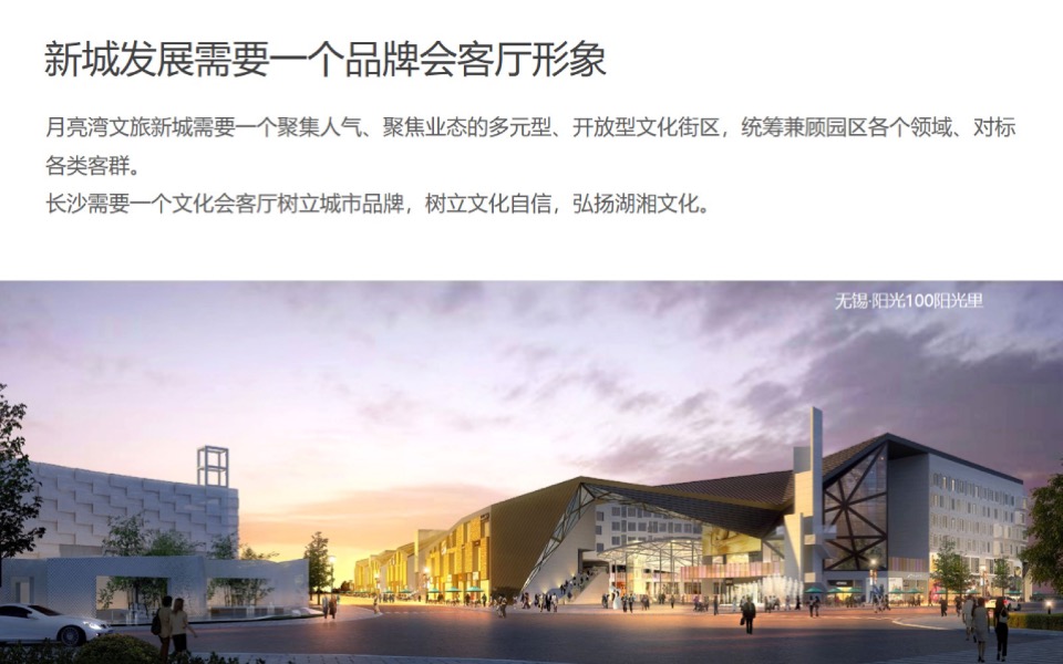 长沙月亮岛阳光100街区综合体概念规划设方案#商业街区#定位#