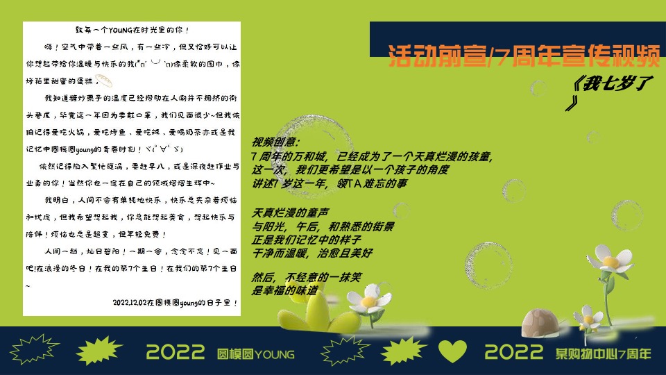 商业广场7周年庆系列（圆模圆YOUNG动物主题）活动策划方案