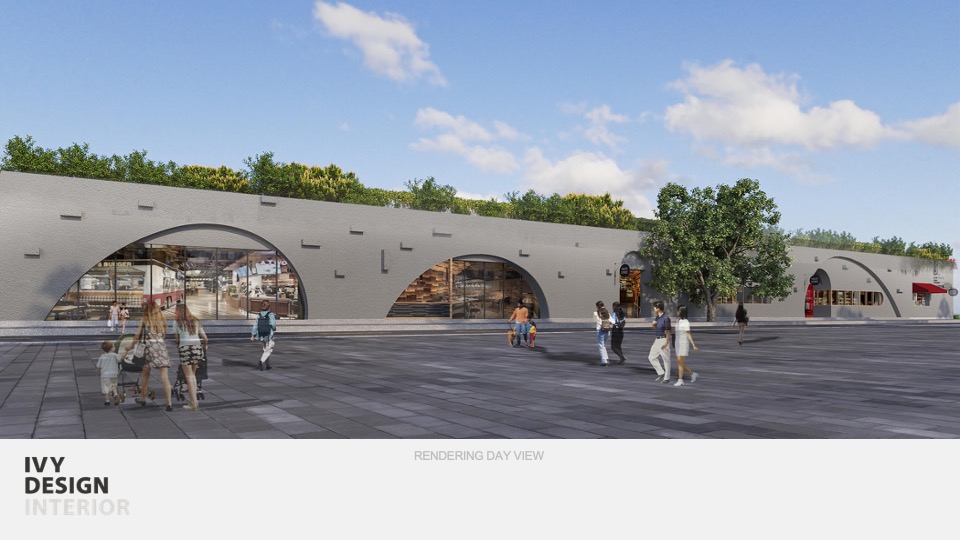 大礼堂好吃街汇报方案设计