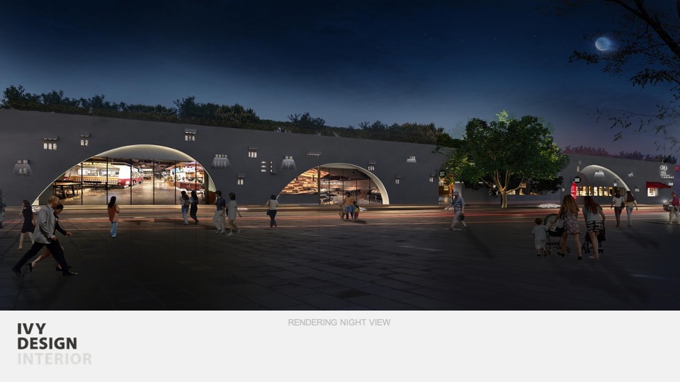 大礼堂好吃街汇报方案设计