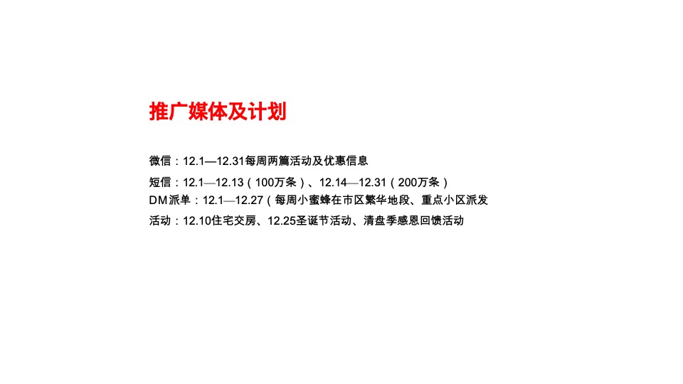 红星国际广场12月推广策划案 #清盘# #年终感恩回馈#