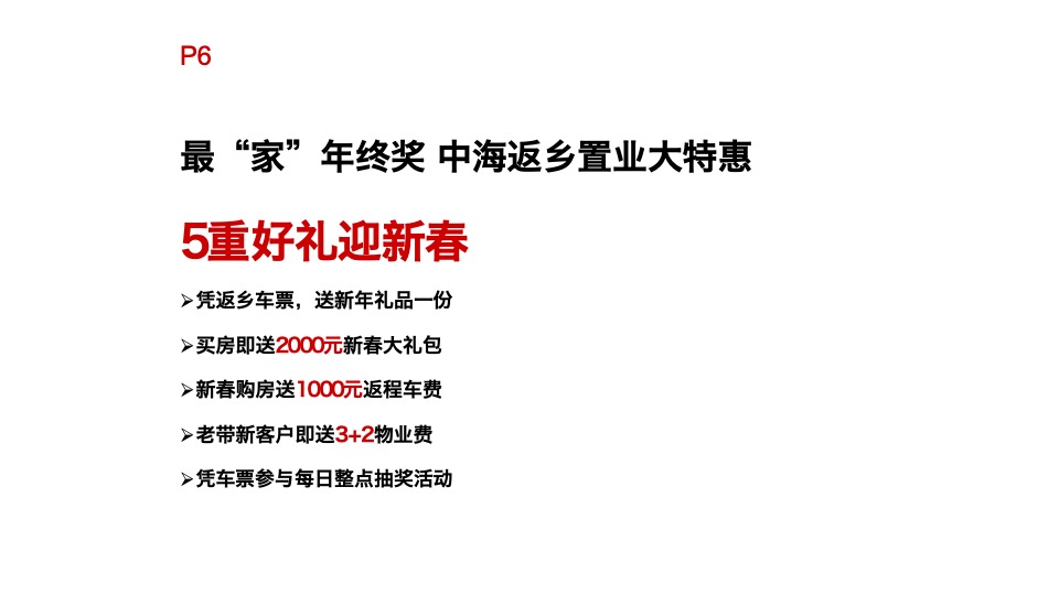 中海河山郡12月推广策划案 #返乡置业# #年终促销#
