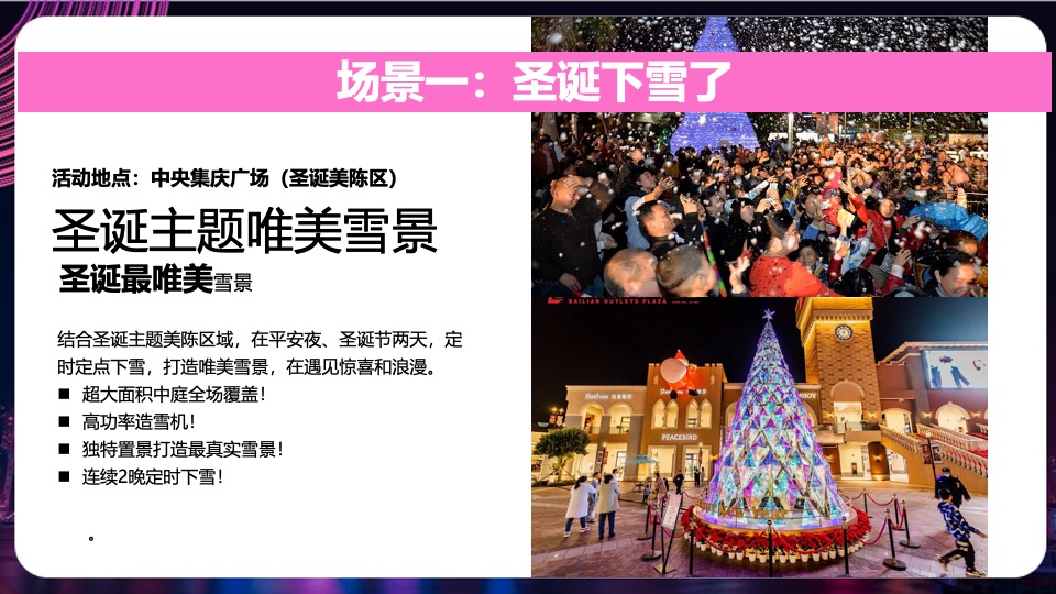 商业广场双旦系列（精彩双旦·狂欢莱袭主题）活动策划方案