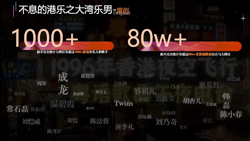 大湾区演唱会（不息的港乐主题）活动介绍方案