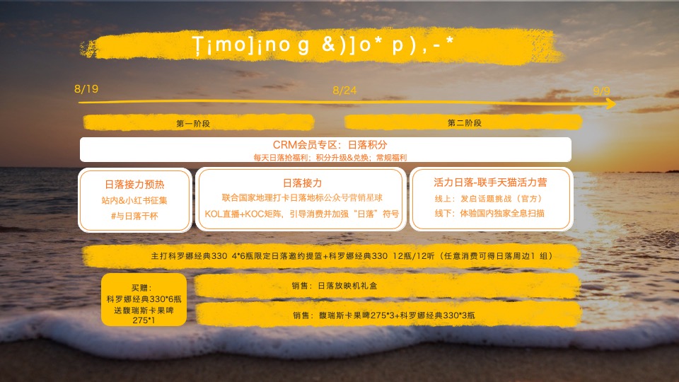 科罗娜啤酒夏季促销方案