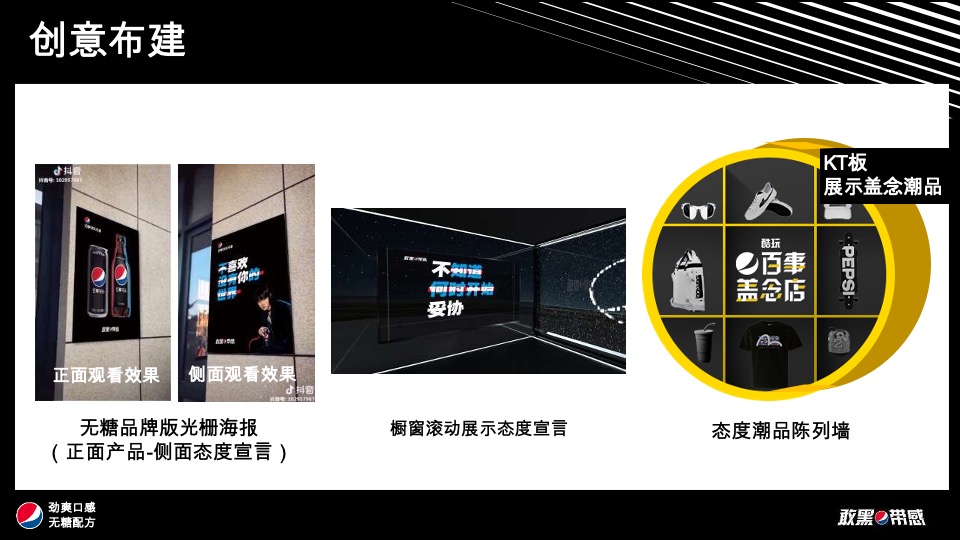 百事可乐无糖饮品创意推广方案