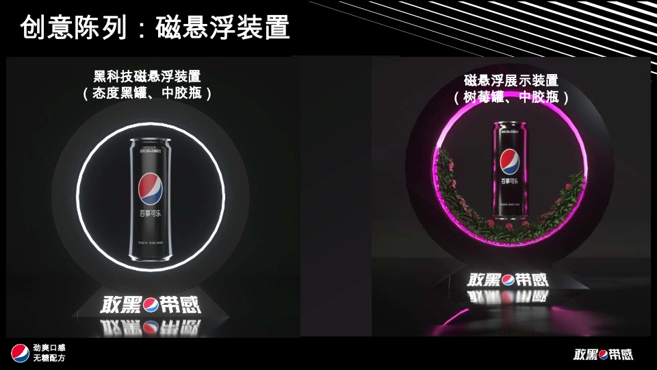 百事可乐无糖饮品创意推广方案